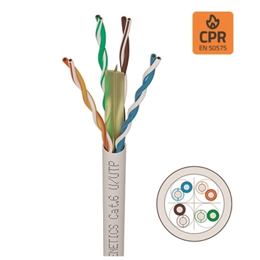 OPENETICS 0706D2 CABLE XARXA CAT 6 U/UTP RIGID CAIXA 305 METRES